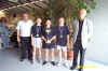 Equipe minime Asptt Nice sur la seconde marche du podium